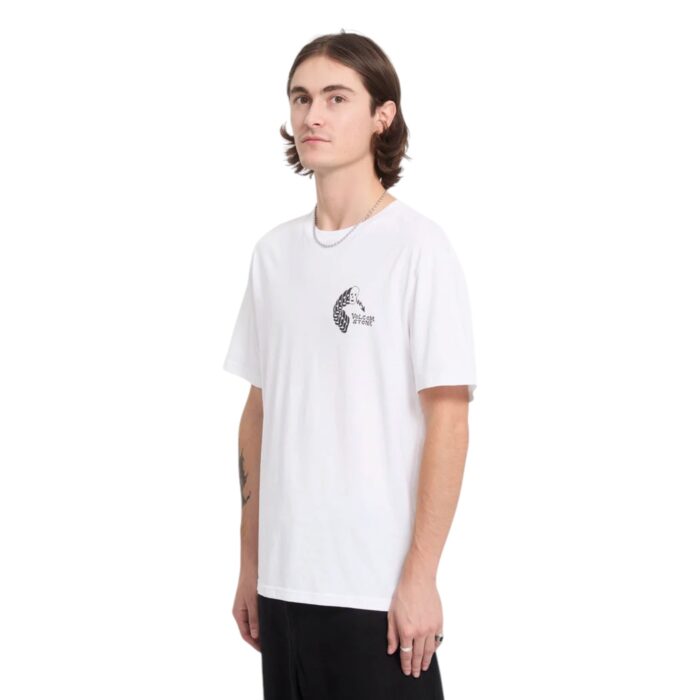 VOLCOM FELIX SKULL T-SHIRT WHITE - Εικόνα 3