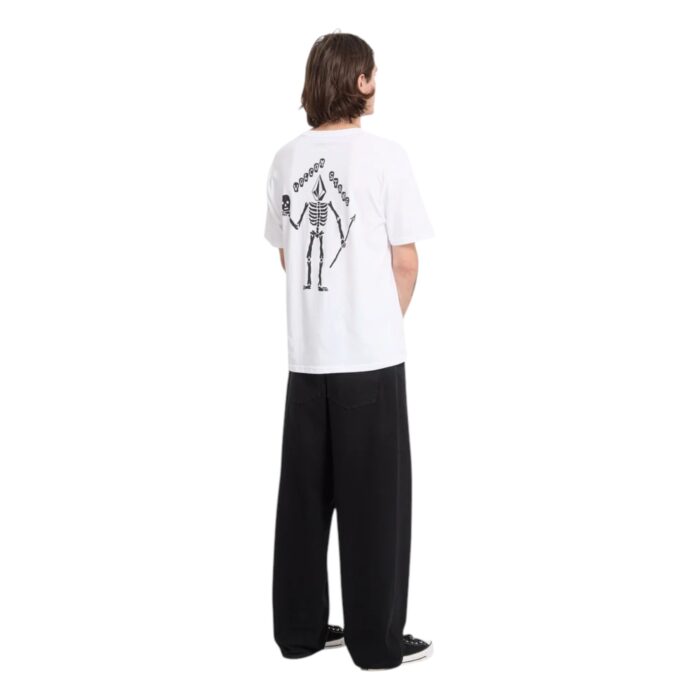 VOLCOM FELIX SKULL T-SHIRT WHITE - Εικόνα 5