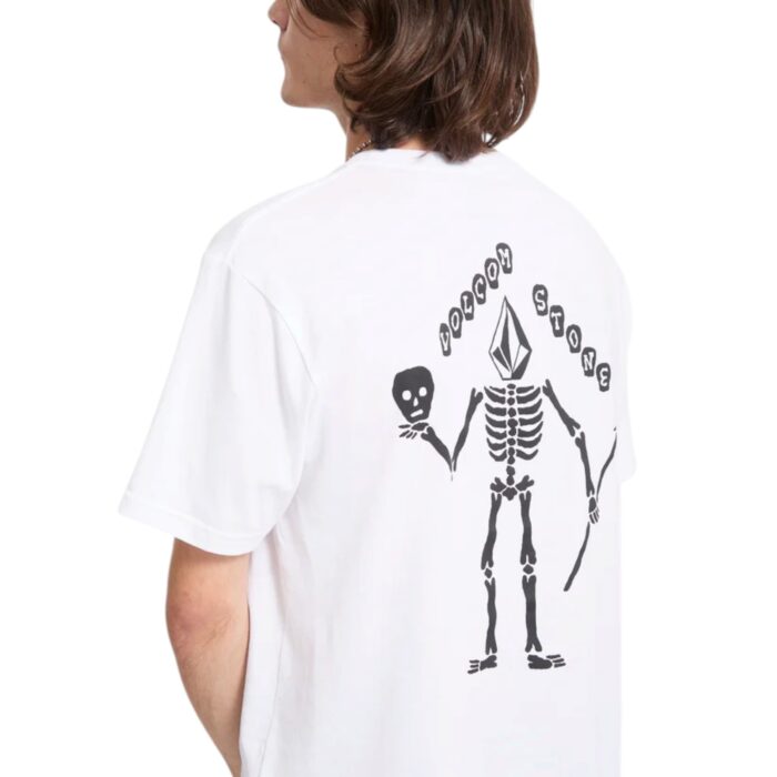 VOLCOM FELIX SKULL T-SHIRT WHITE - Εικόνα 6