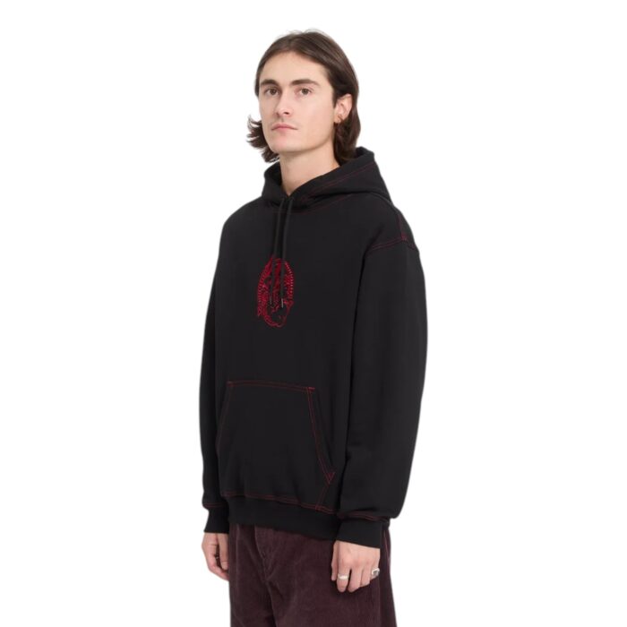 VOLCOM FOR THE STONE HOODIE BLACK - Εικόνα 3