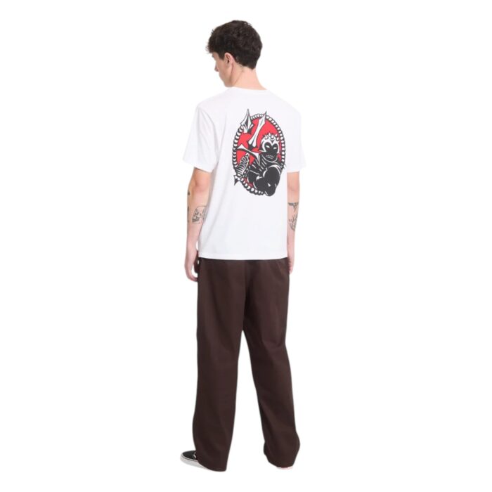 VOLCOM FOR THE STONE T-SHIRT WHITE - Εικόνα 6