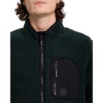 VOLCOM MUZZER FUZZAR ZIP FLEECE SCARAB - Εικόνα 4