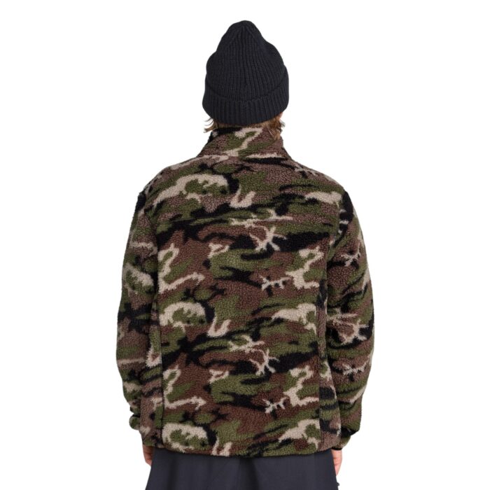 VOLCOM NELSON SHERPA FULL ZIP FLEECE CAMOFLAUGE - Εικόνα 2