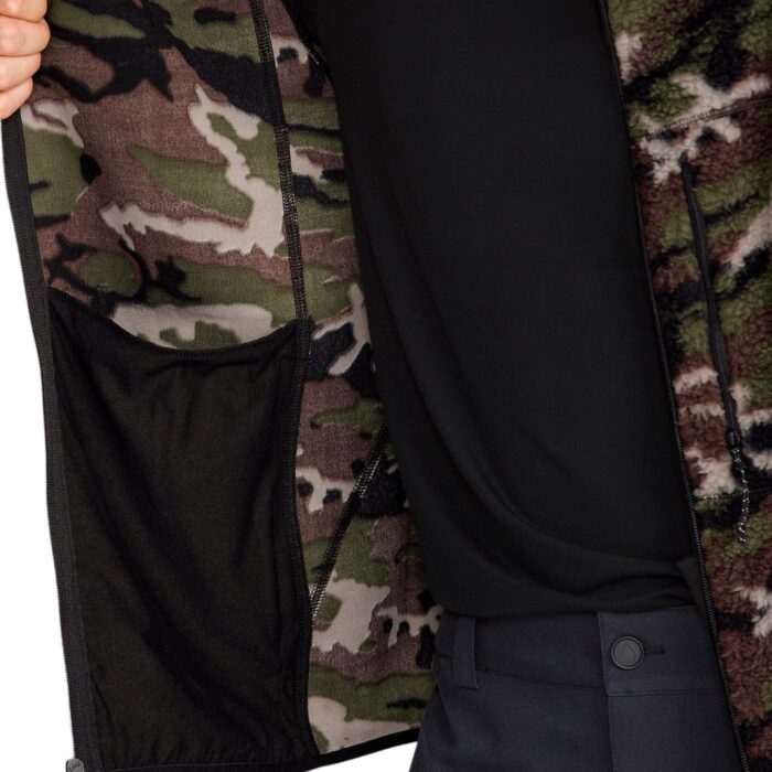 VOLCOM NELSON SHERPA FULL ZIP FLEECE CAMOFLAUGE - Εικόνα 4