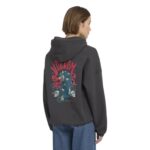 VOLCOM RADICAL DAZE UP HOODIE BLACK - Εικόνα 2