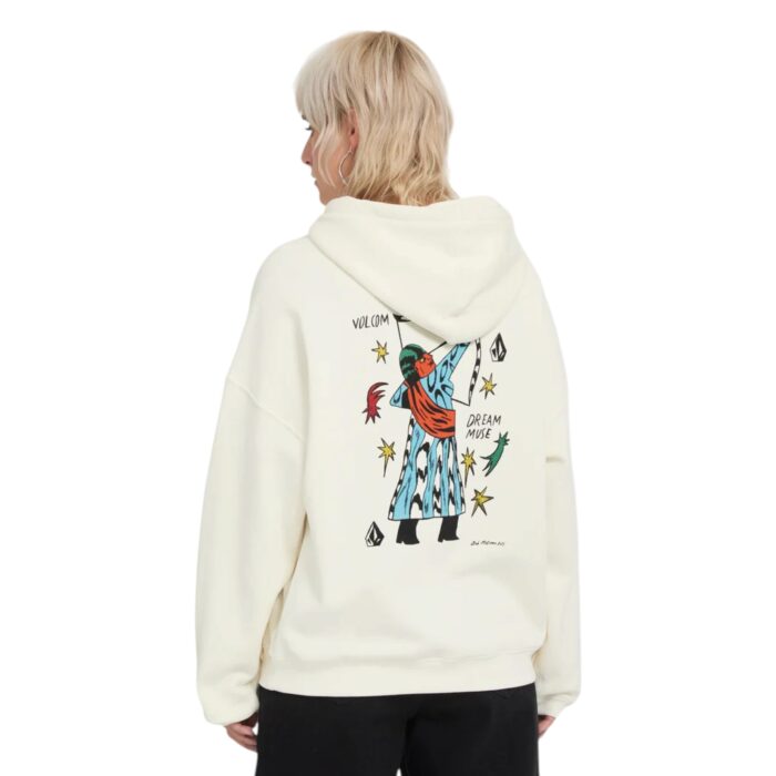 VOLCOM RADICAL DAZE UP HOODIE OFF WHITE - Εικόνα 2