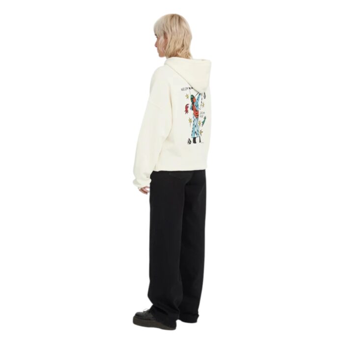 VOLCOM RADICAL DAZE UP HOODIE OFF WHITE - Εικόνα 5