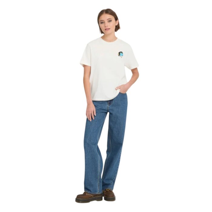 VOLCOM RADICAL DAZE UP T-SHIRT OFF WHITE - Εικόνα 5