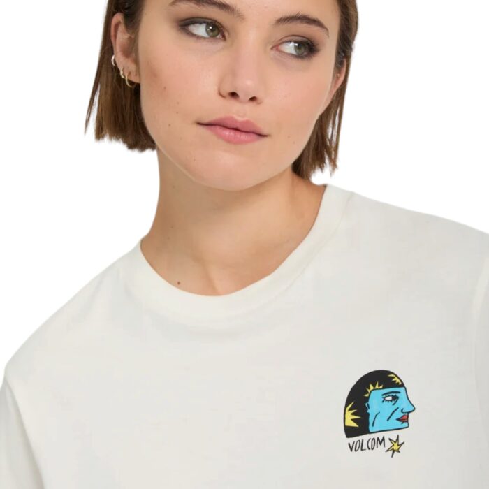 VOLCOM RADICAL DAZE UP T-SHIRT OFF WHITE - Εικόνα 6