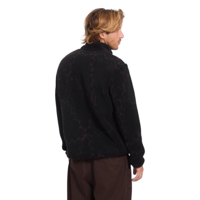 VOLCOM STORM STONE ZIP SHERPA FLEECE RAISIN - Εικόνα 2