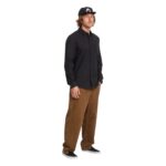 VOLCOM VEECO OXFORD SHIRT BLACK - Εικόνα 7