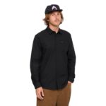 VOLCOM VEECO OXFORD SHIRT BLACK - Εικόνα 4