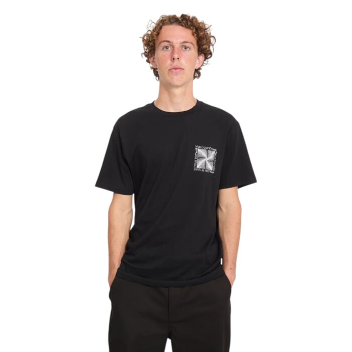 VOLCOM VOIDSTONE T-SHIRT BLACK - Εικόνα 3