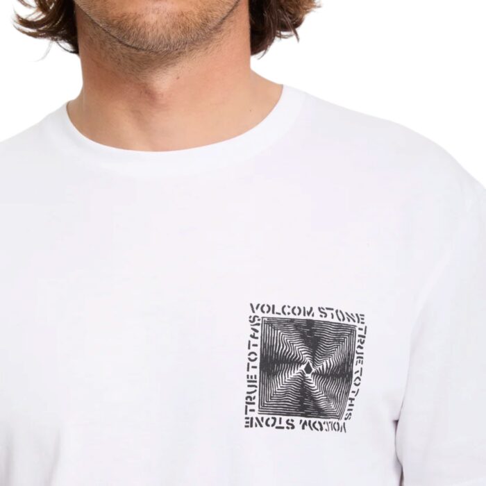VOLCOM VOIDSTONE T-SHIRT WHITE - Εικόνα 5