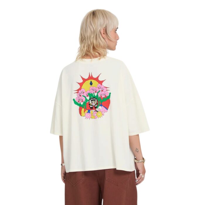 VOLCOM VOLTRIP T-SHIRT OFF WHITE - Εικόνα 2