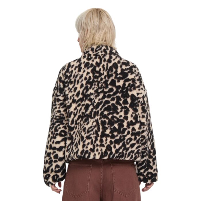 VOLCOM WYLDING OUT ZIP SHERPA ANIMAL PRINT - Εικόνα 2
