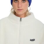 VOLCOM WYLDING OUT ZIP SHERPA OFF WHITE - Εικόνα 4