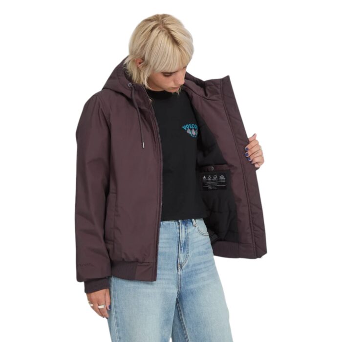 VOLCOM WERNAN 10K JACKET RAISIN - Εικόνα 5