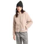VOLCOM WUZER FUZZAR ZIP FLEECE KHAKIEST - Εικόνα 4