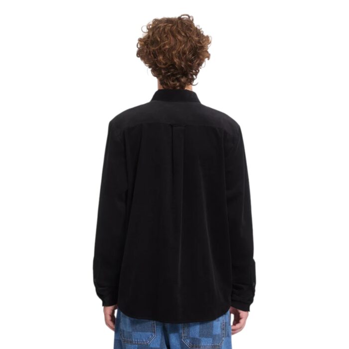 VOLCOM ZANDER CORD SHIRT BLACK COMBO - Εικόνα 2