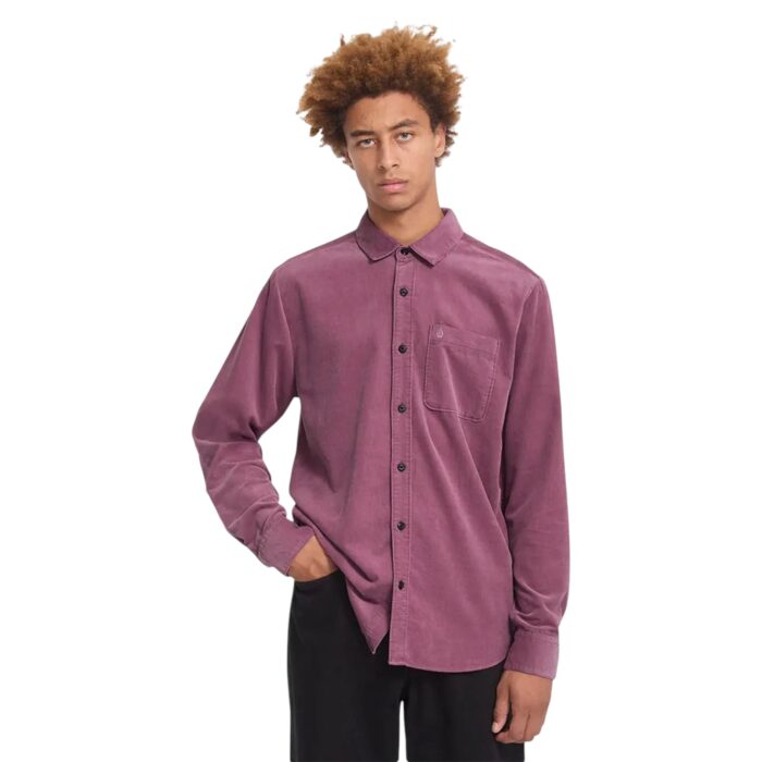 VOLCOM ZANDER CORD SHIRT ORCHID - Εικόνα 3